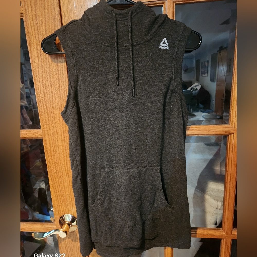 Reebok tank with hoodie